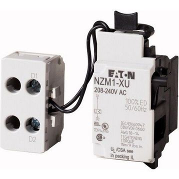 Eaton NZM1-XU110-130AC Kompakt Şalter Düşük Gerilim Bobini