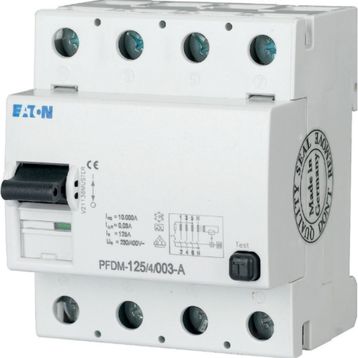 Eaton PFIM-100/4/003 AC Tipi 4x100A 10kA 30mA Kaçak Akım Koruma Şalteri