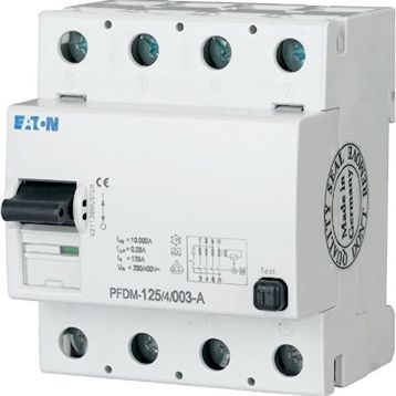 Eaton PFIM-100/4/003 AC Tipi 4x100A 10kA 30mA Kaçak Akım Koruma Şalteri