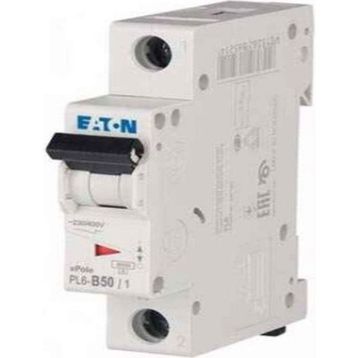 Eaton PL6-B50/1 6KA-B Eğrisi Y7-286526 Otomatik Sigorta