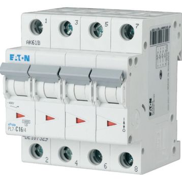 Eaton PL7-C50/4 10KA-C Eğrisi 4X50A Otomatik Sigorta