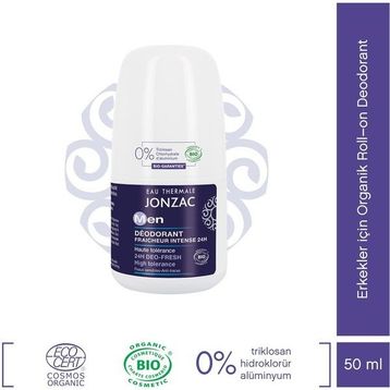 Eau Thermale Jonzac Erkekler İçin Organik 50 ml Roll–On