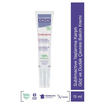 Eau Thermale Jonzac Sublimaktif Yaşlanma Karşıtı Göz Ve Dudak Çevresi 15 ml Bakım Kremi