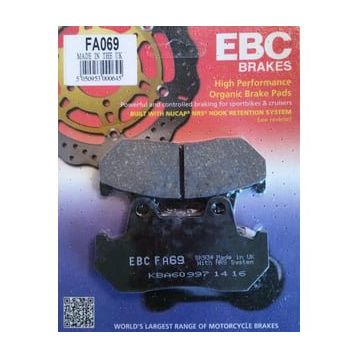 EBC FA069 1987-1990 Honda Xl 600 Transalp Ön Fren Balata