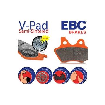 EBC FA088V Yamaha Vmax Yarı Sinterli Arka Fren Balatası