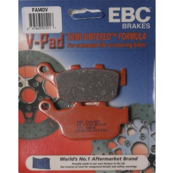 EBC FA140V Kawasaki Z 800 Yarı Sinterli Arka Fren Balatası