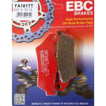 EBC FA181TT KTM 125 Exc 1994-2017 Karbon Balata Ön Fren Balatası