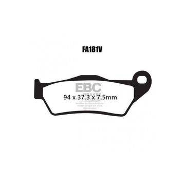EBC FA181V Yarı Sinterli Aprilia Futura Rst 1000 Arka Fren Balatası