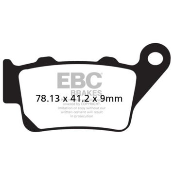 EBC FA208R Sinter Arka Fren Balata