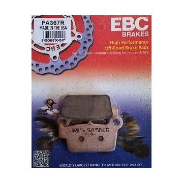 EBC FA367R Sinterli Yamaha Wr 450 F Arka Fren Balatası