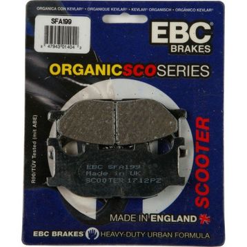 EBC SFA199 Organik Majesty 250 Ön Fren Balatası