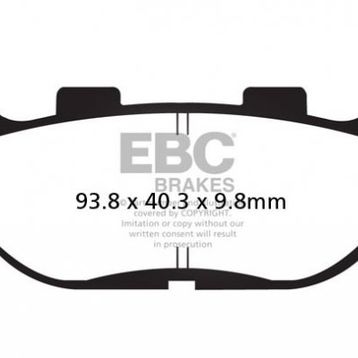 EBC SFA199 Organik Majesty 250 Ön Fren Balatası