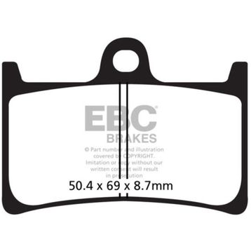 EBC SFA252 Scooter Fren Balatası