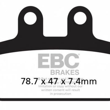 EBC SFA256HH Scooter Performans Balatası