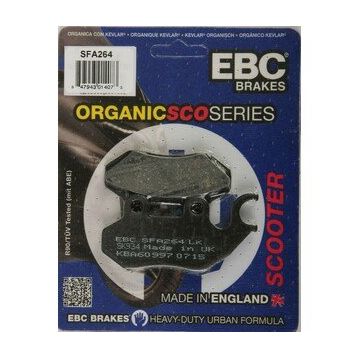EBC SFA264 2018-2021 Peugeot Belville 200I ABS Standart Tek Renk Ön Fren Balatası