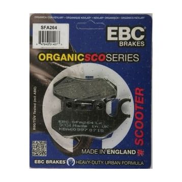EBC SFA264 2018-2021 Peugeot Belville 200I ABS Standart Tek Renk Ön Fren Balatası
