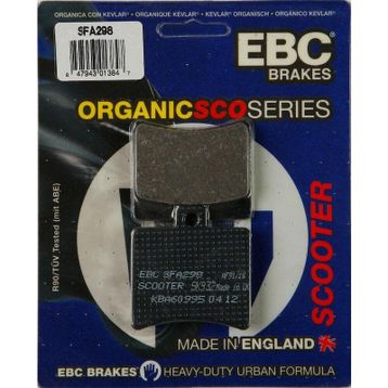 EBC SFA298 2003-2005 Aprilia Atlantic 200 Arka Fren Balatası