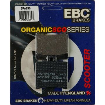 EBC SFA298 2003-2005 Aprilia Atlantic 200 Arka Fren Balatası