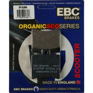 EBC SFA298 Aprilia Scarabeo 200 Arka Fren Balatası