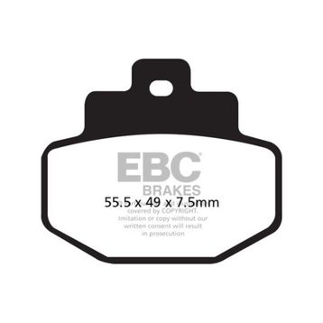 EBC SFA321 Organik Vespa Gt 200 Arka Fren Balatası