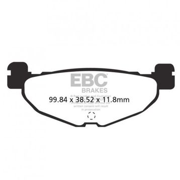 EBC SFA408 Yamaha XP 500 S 2004-2007 Arka Fren Balatası