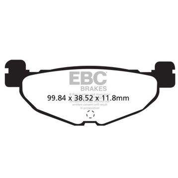 EBC SFA408 Yamaha XP 500 S 2004-2007 Arka Fren Balatası