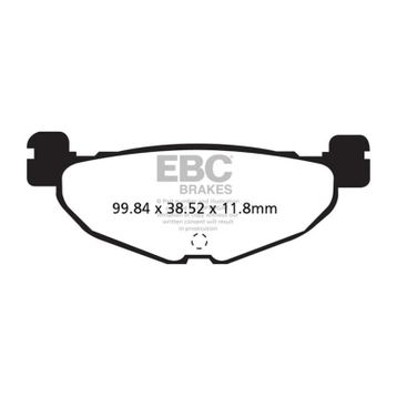EBC SFA408 Yamaha XP 500 S 2004-2007 Arka Fren Balatası
