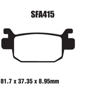 EBC SFA415 Honda SH 300 Arka Fren Balatası