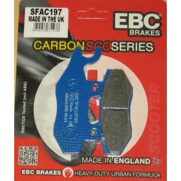 EBC SFAC197 Kymco Like 125 2010-2020 Karbon Arka Fren Balatası