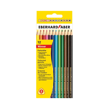 Eberhard Faber EF-514812 12'li Kuru Boya Kalemi