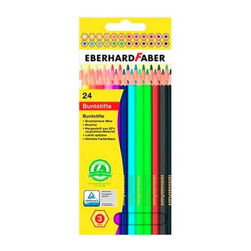 Eberhard Faber EF-514824 24'lü Kuru Boya Kalemi