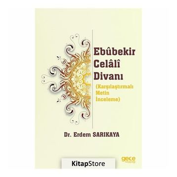 Ebubekir Celali Divanı - Erdem Sarıkaya