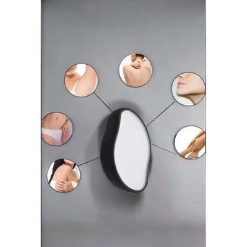 EC Shop Bappir Crystal Eraser Epilasyon Aleti Tüy Silgisi Tüy Alıcı Gümüş Krom Fiziksel Kristal Epilatör