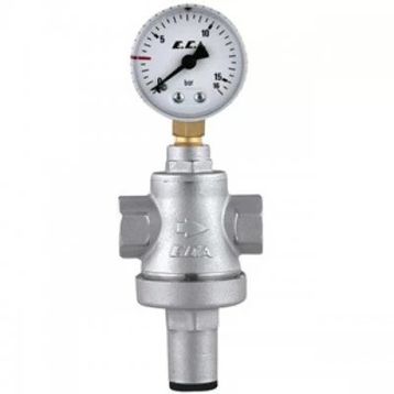 Eca 602111005 1/2 inç Manometreli Basınç Düşürücü Pistonlu Valf