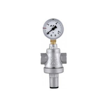 Eca 602111005 1/2 inç Manometreli Basınç Düşürücü Pistonlu Valf