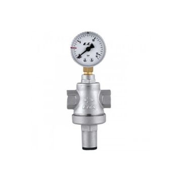 Eca 602111005 1/2 inç Manometreli Basınç Düşürücü Pistonlu Valf