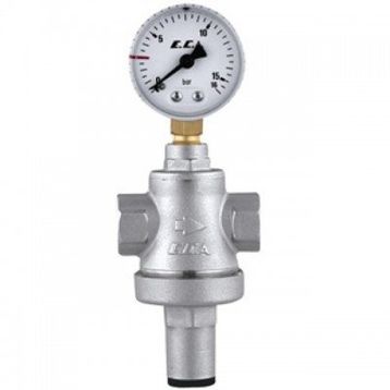 Eca 602111005 1/2 inç Manometreli Basınç Düşürücü Pistonlu Valf