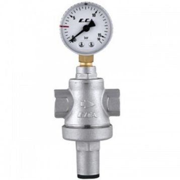 Eca 602111005 1/2 inç Manometreli Basınç Düşürücü Pistonlu Valf