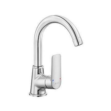 ECA Eca Lia Kuğu Borulu Lavabo Bataryası Krom 102188887