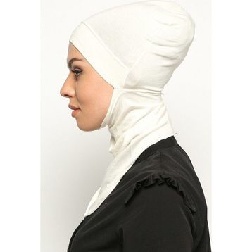 Ecardin Ekru Pratik Hijab Bone