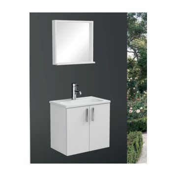 Ece Banyo Slim Smart 60x35 cm Beyaz Banyo Dolabı