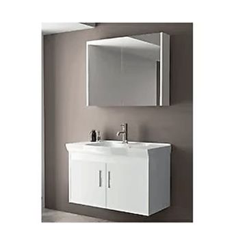 Ece Banyo Slim Smart 80x35 cm Beyaz Banyo Dolabı