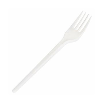 Ece Eko Beyaz 100'lü Plastik Çatal