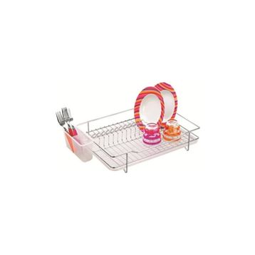 Ece Metal Tek Katlı Yonca Tabaklık Bulaşıklık