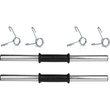 Ecgspor 2x45 cm Krom Dambıl Barı+ 4 Adet Çelik Sıkıştırma Yayı