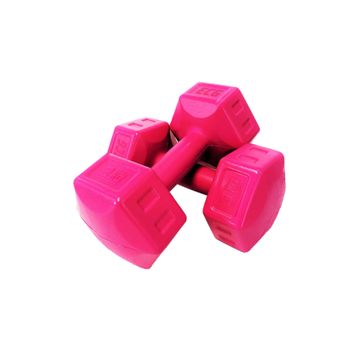 Ecgspor 3 kg Fuşya Dambıl ve Ağırlık Seti Seti Fitness