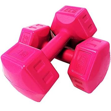 Ecgspor 3 kg Fuşya Dambıl ve Ağırlık Seti Seti Fitness