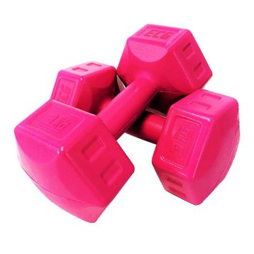Ecgspor 3 kg Fuşya Dambıl ve Ağırlık Seti Seti Fitness