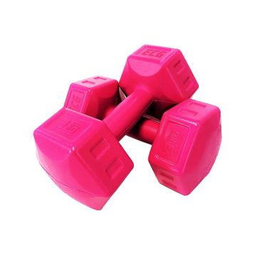 Ecgspor 3 kg Fuşya Dambıl ve Ağırlık Seti Seti Fitness