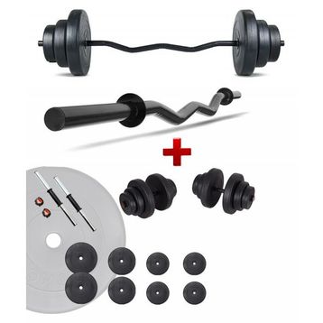 Ecgspor Z Bar 45 kg Dambıl Seti Ve Fitness Ağırlık Seti